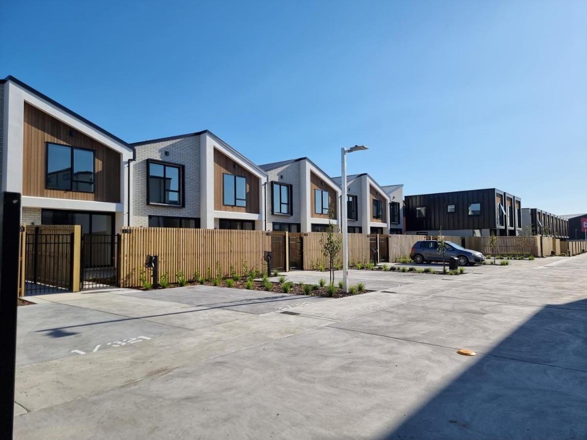 Addington Townhouse With Carpark 8Mins Walk To Hagley Park South Villa Christchurch Dış mekan fotoğraf
