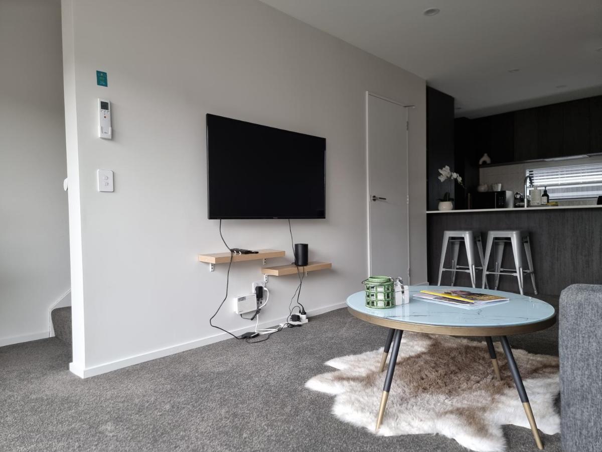 Addington Townhouse With Carpark 8Mins Walk To Hagley Park South Villa Christchurch Dış mekan fotoğraf